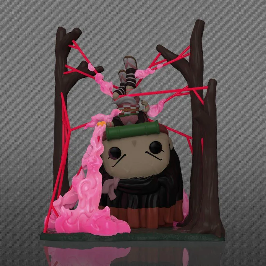 Demon Slayer - Nezuko in Web US Exclusive Glow Pop! Deluxe [RS] - Image 2