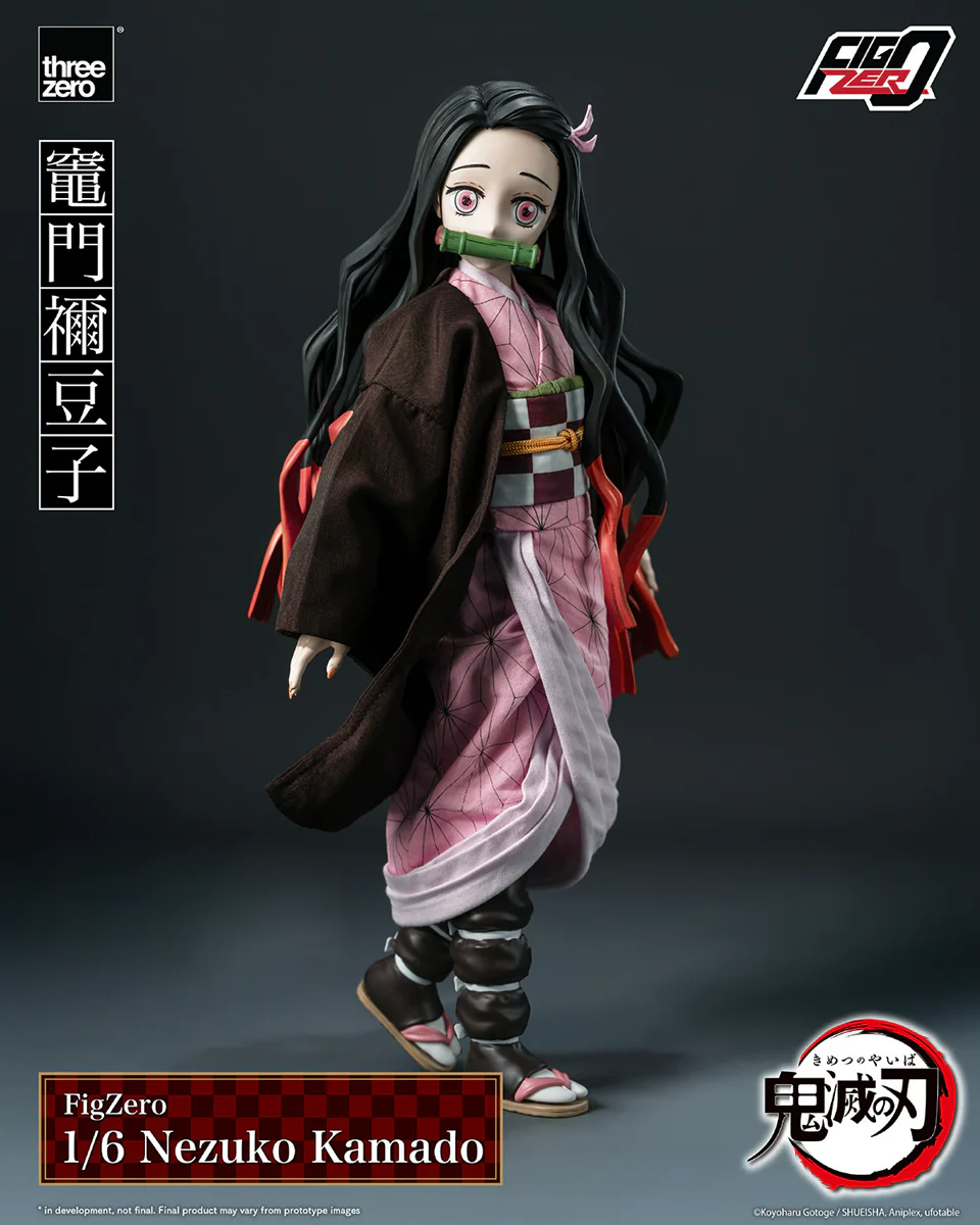 Demon Slayer - Nezuko Kamado FigZero 1:6 Scale Figure - Image 8