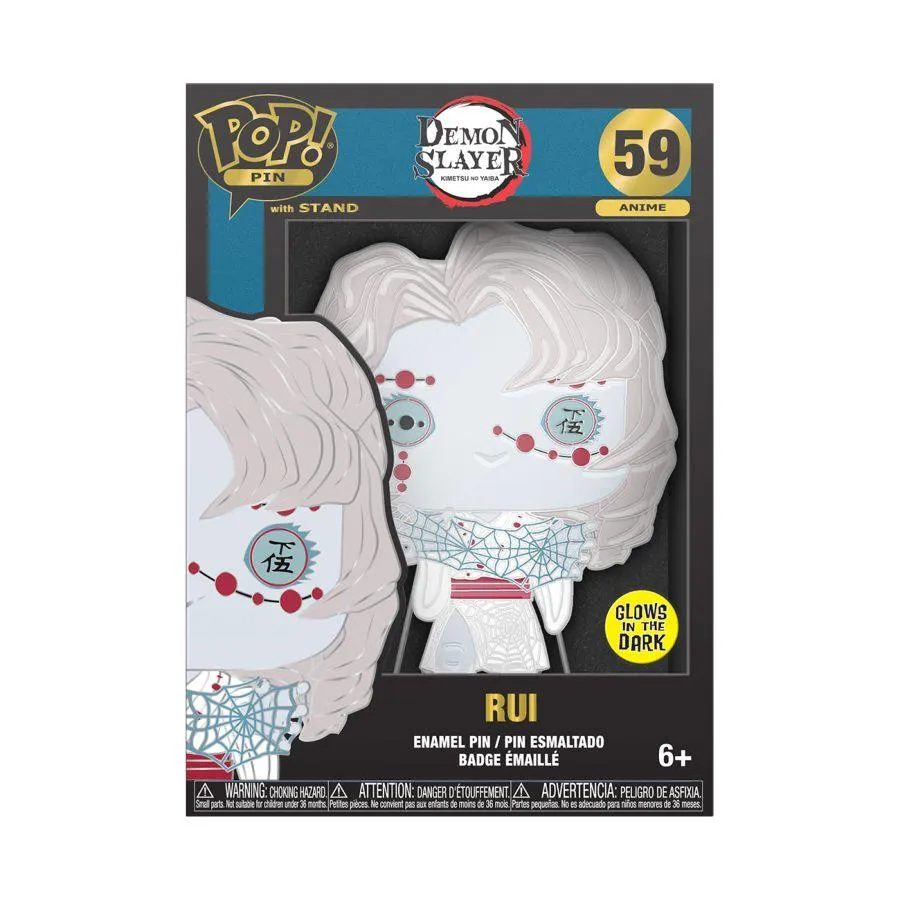 Demon Slayer - Rui Enamel Pop! Pin - Image 3