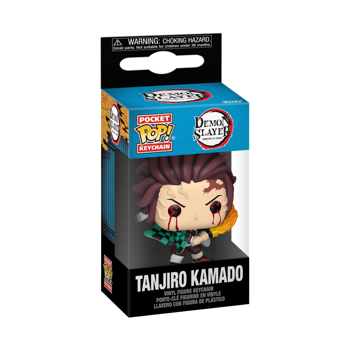 Demon Slayer - Tanjiro Kamado (Sun Breathing) Pop! Keychain - Image 3