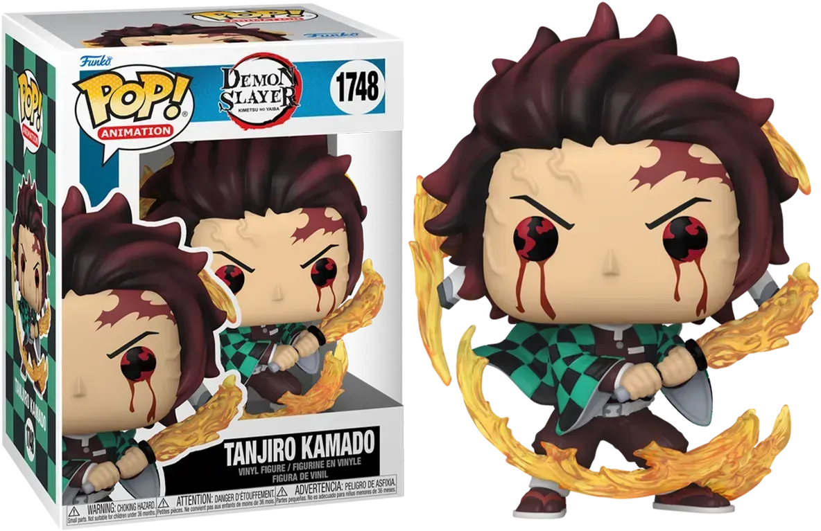 Demon Slayer - Tanjiro Kamado (Sun Breathing) Pop! Vinyl