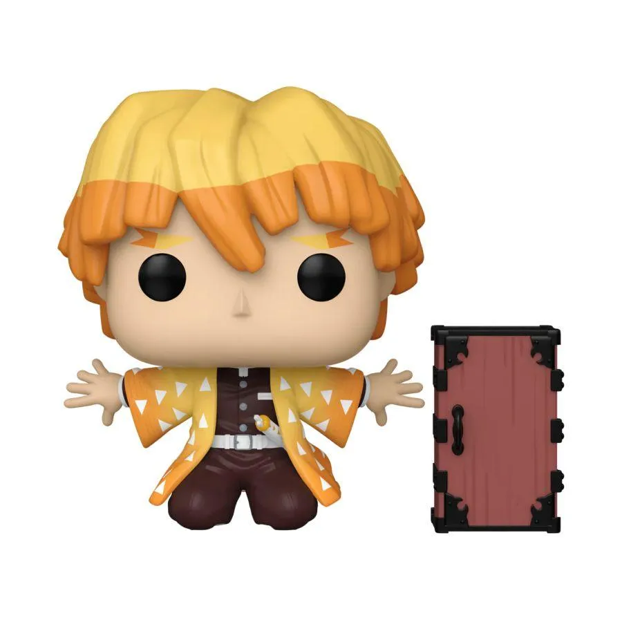 Demon Slayer - Zenitsu (Kneeling) US Exclusive Pop! Vinyl [RS] - Image 3