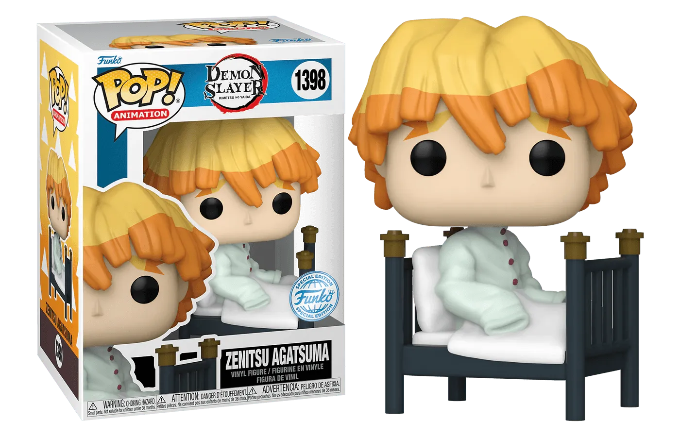 Demon Slayer - Zenitsu Recovering US Exclusive Pop! Vinyl [RS]