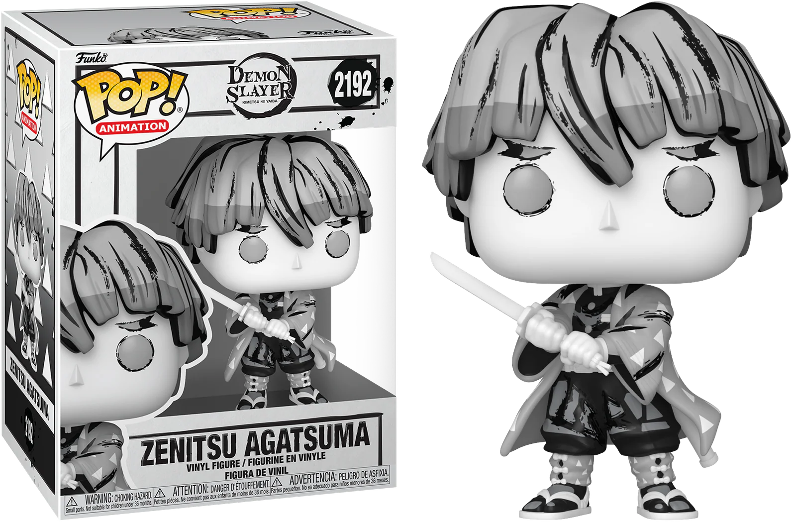 Demon Slayer - Zenitsu (Sumi-Ink) Pop! Vinyl