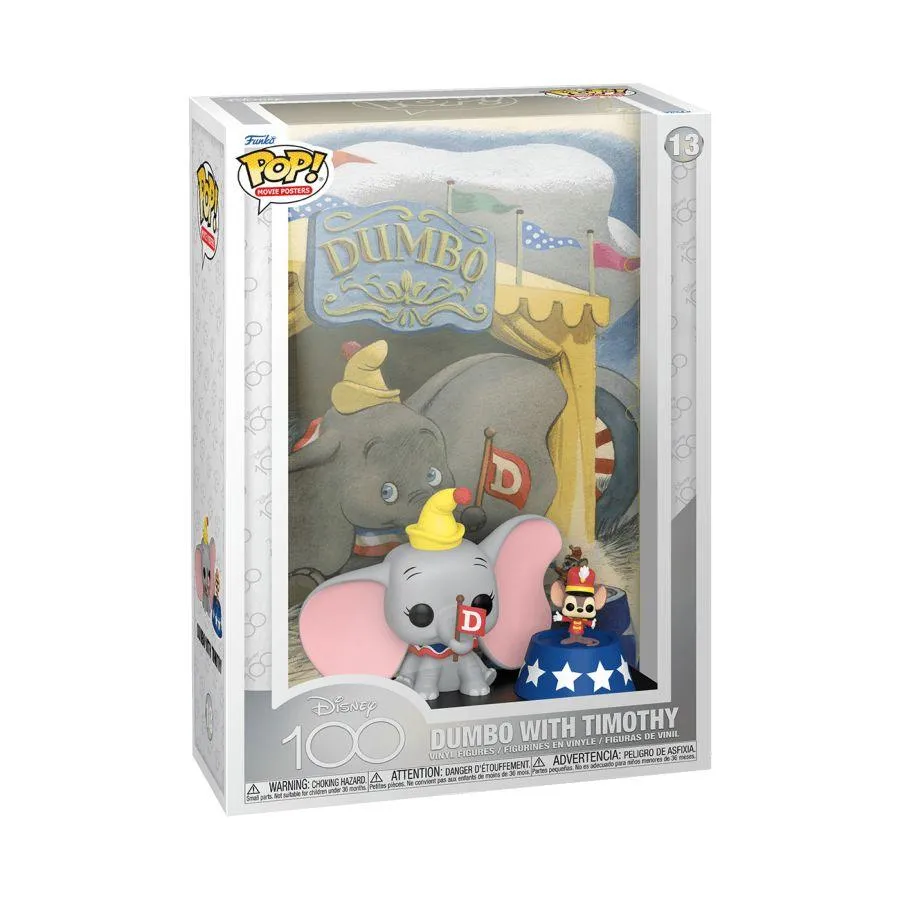 Disney 100th - Dumbo with Timothy Pop! Poster - Image 4