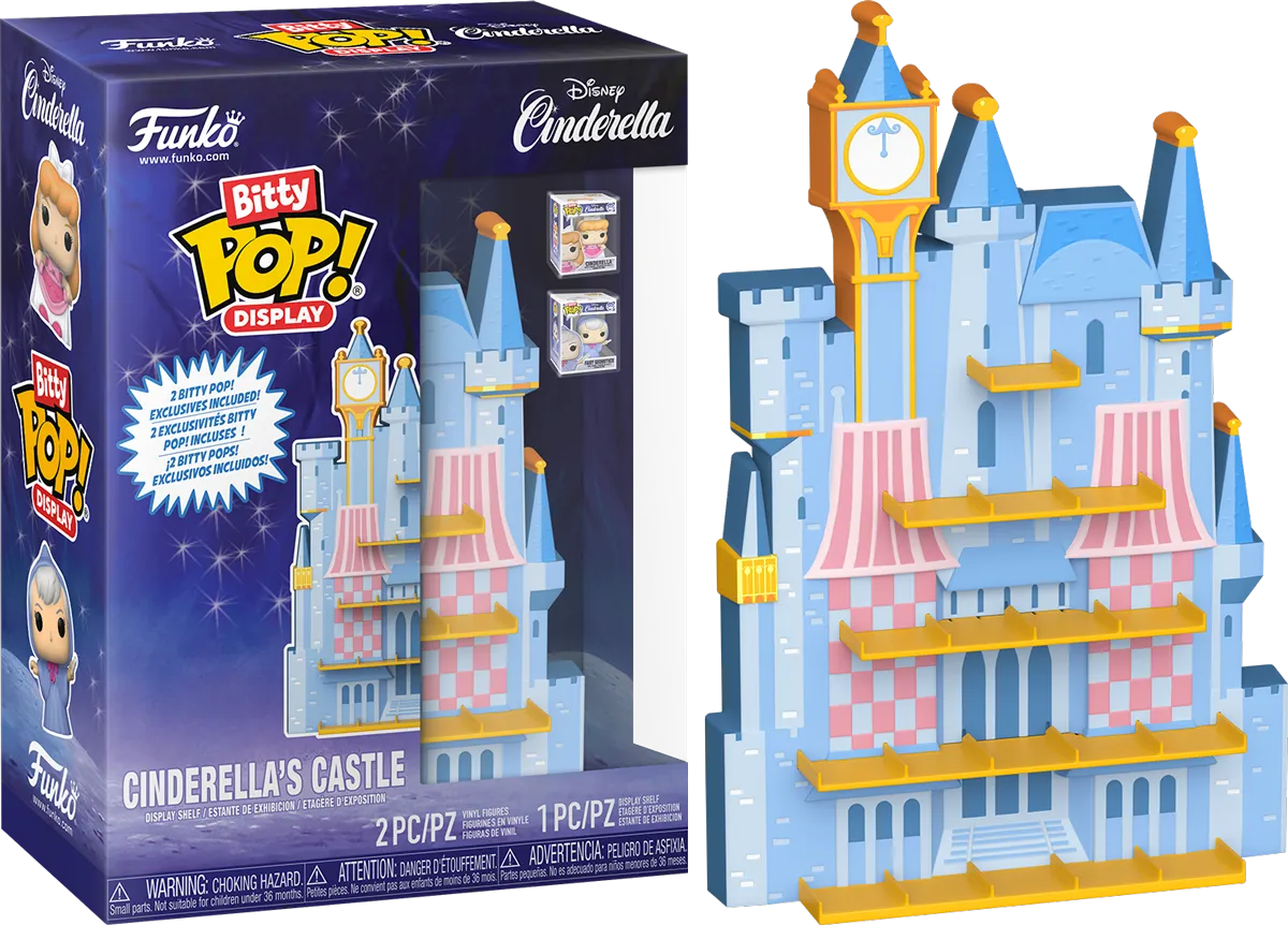 Disney - Cinderella's Castle Bitty Pop! Showcase