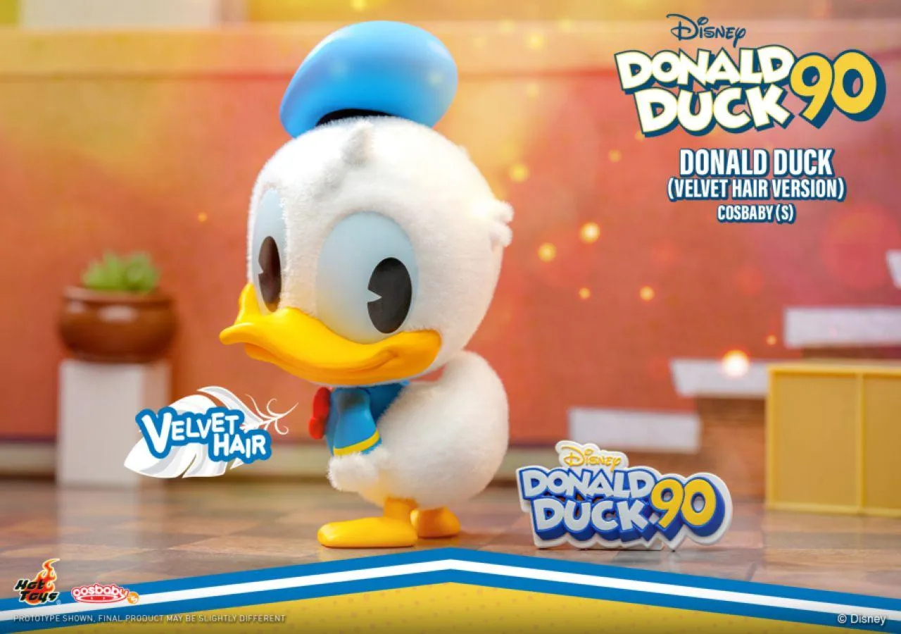 Disney - Donald Duck (Velvet Hair Version) Cosbaby - Image 2