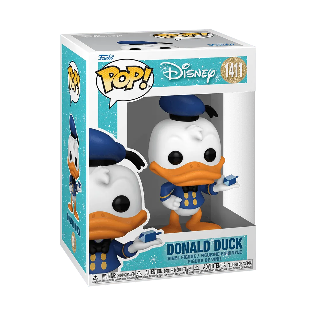 Disney - Hanukkah Donald Holiday Pop! Vinyl - Image 3