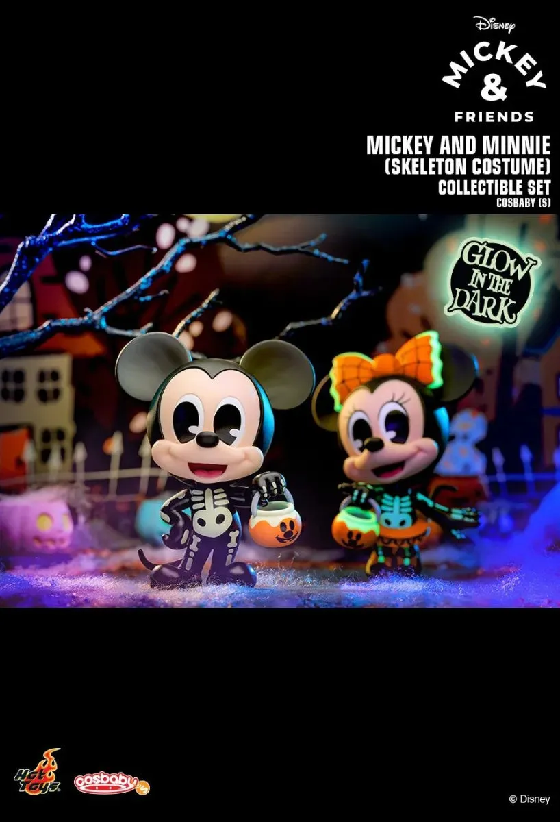 Disney - Mickey and Minnie (Halloween) Cosbaby 2-Pack - Image 3