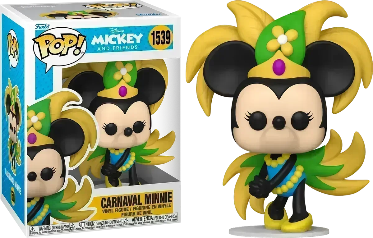 Disney: Mickey Around the World - Carnaval Minnie Pop! Vinyl
