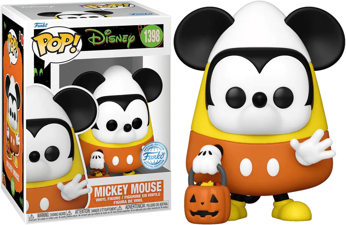 Disney - Mickey Mouse Candy Corn US Exclusive Pop! Vinyl [RS]