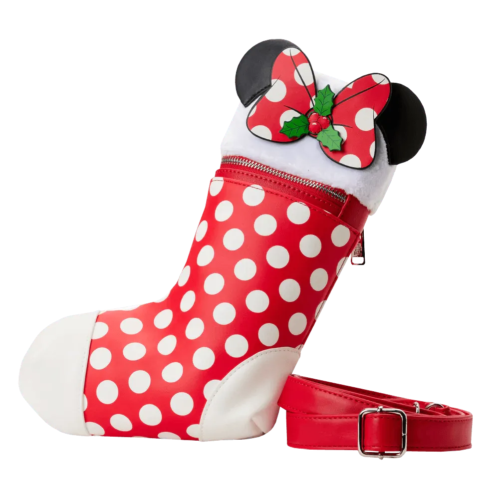 Disney - Minnie Christmas Stocking Crossbody