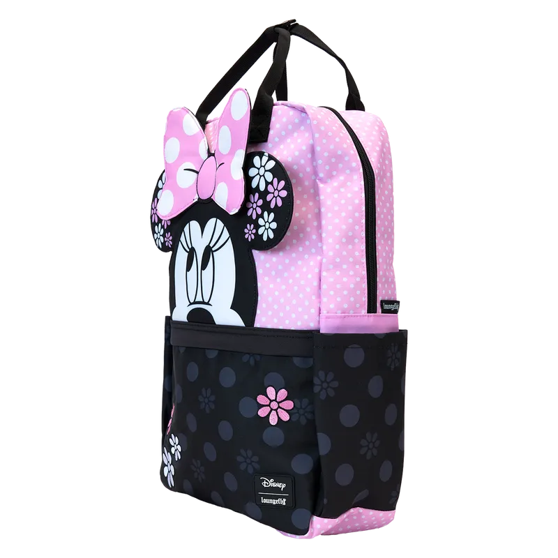 Disney - Minnie Floral Rock the Dots Full-Size Nylon Backpack - Image 7