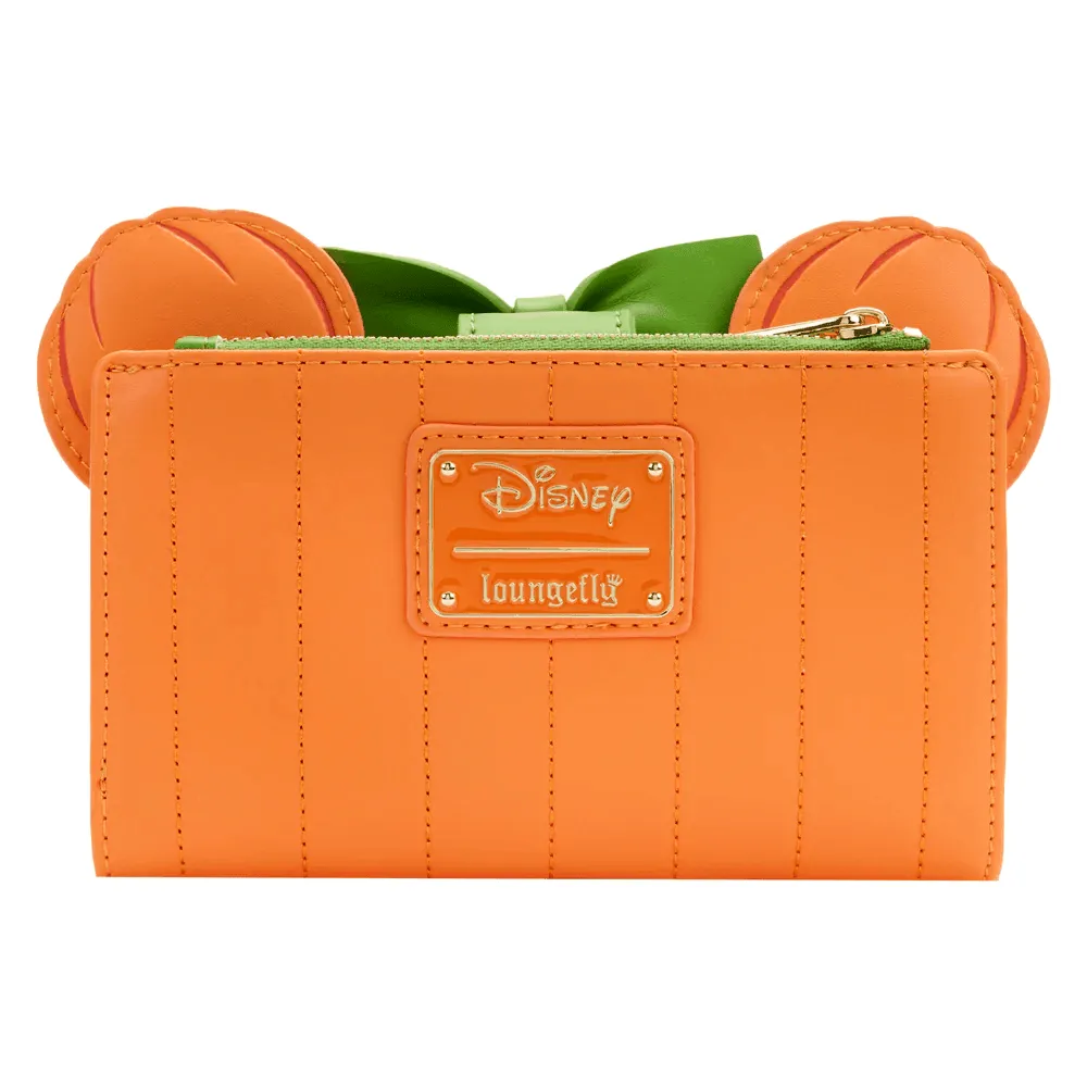 Disney - Minnie Mouse Pumpkin Glow Face Flap Purse - Image 5