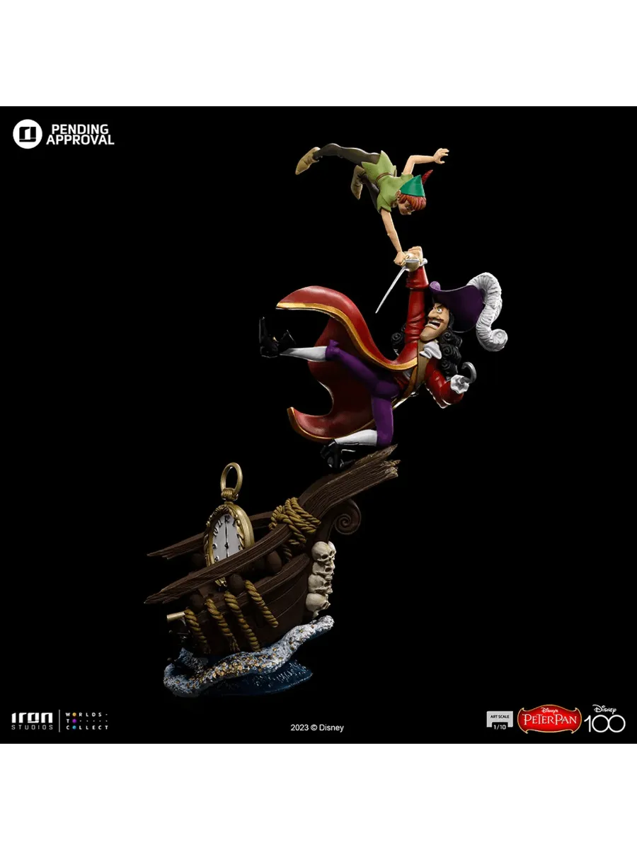 Disney - Peter Pan Vs Hook 1:10 Scale Statue - Image 2