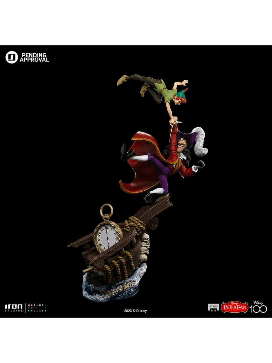 Disney - Peter Pan Vs Hook 1:10 Scale Statue - Image 4