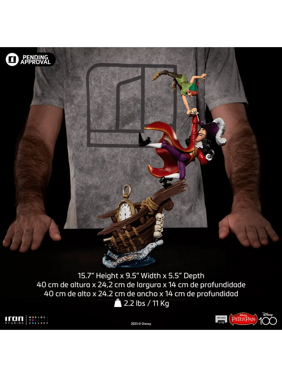 Disney - Peter Pan Vs Hook 1:10 Scale Statue - Image 7