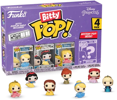 Disney Princess - Cinderella Bitty Pop! 4-Pack