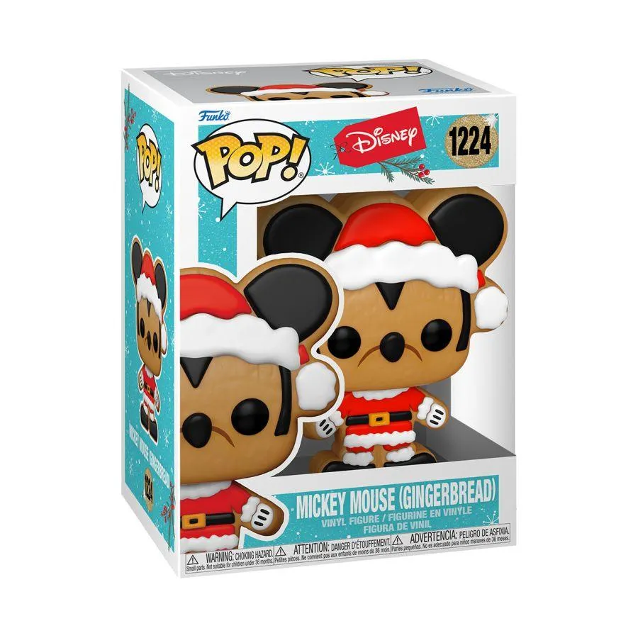 Disney - Santa Mickey Gingerbread Holiday Pop! Vinyl - Image 3