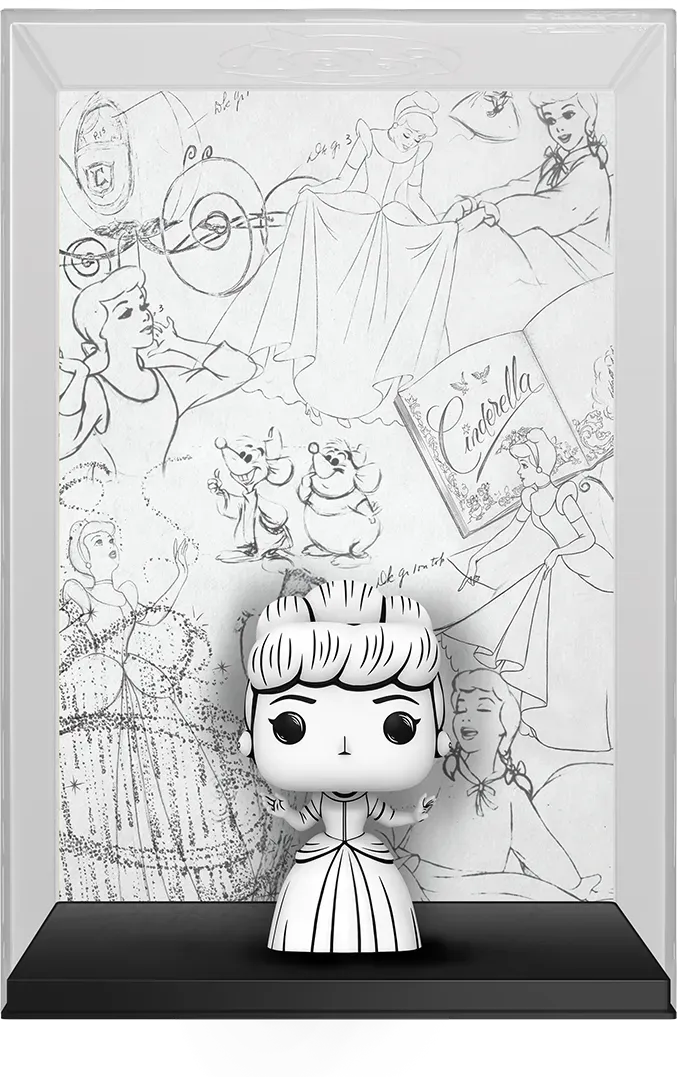 Disney: Sketched - Cinderella Pop! Comic Cover - Image 2