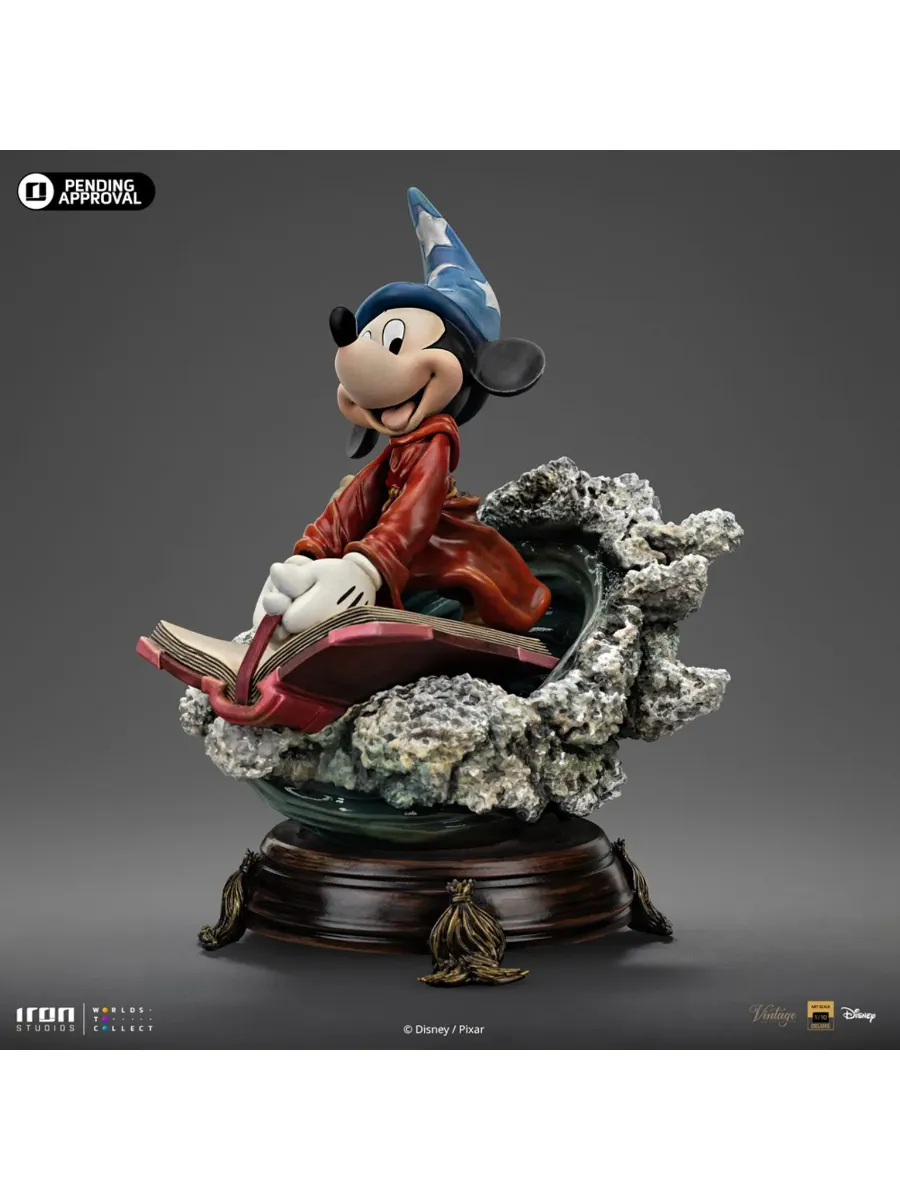 Disney - Sorcerer Mickey Deluxe 1:10 Scale Statue - Image 4