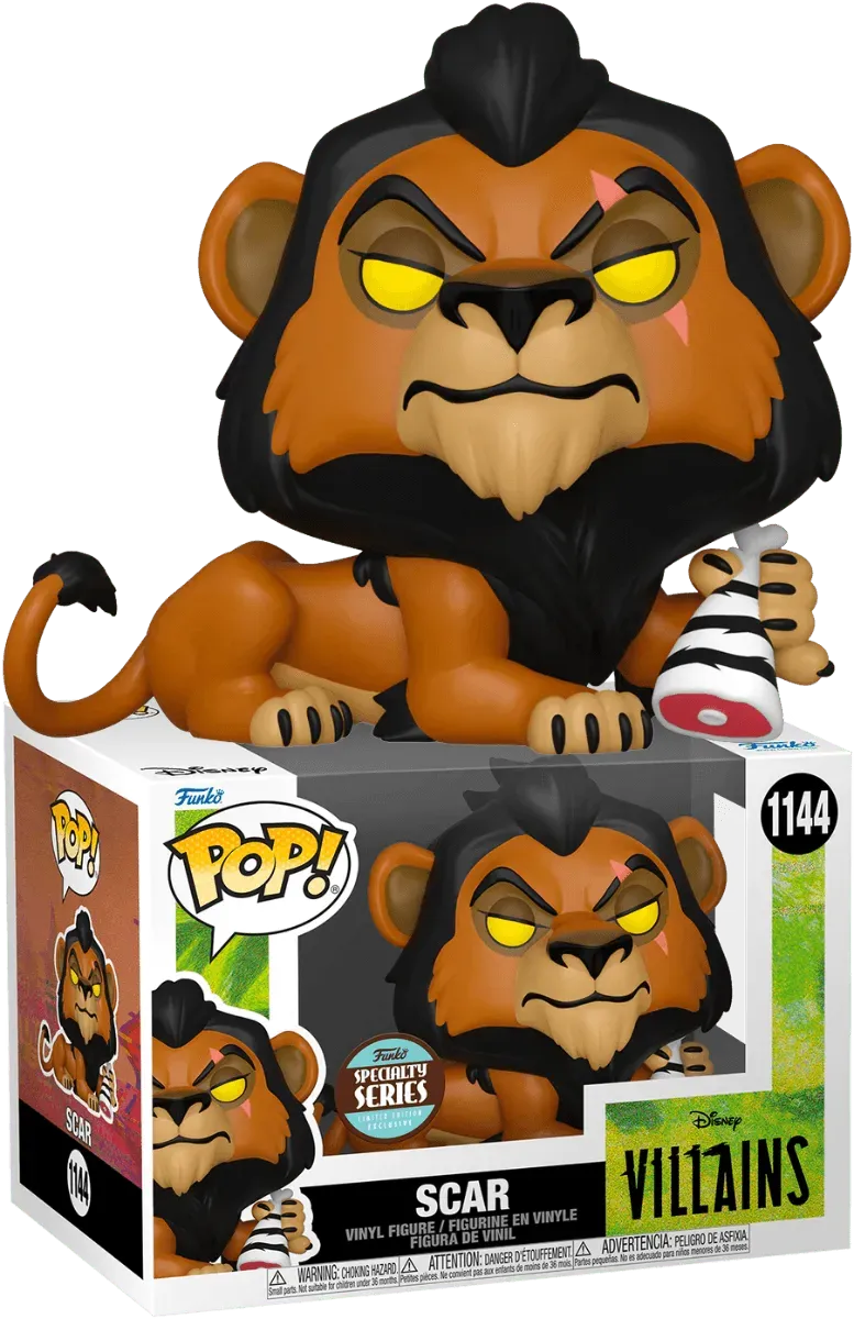 Disney Villains - Scar Specialty Store Exclusive Pop! Vinyl [RS]