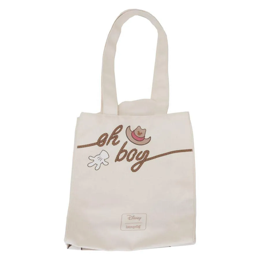 Disney - Western Mickey Canvas Tote Bag - Image 2