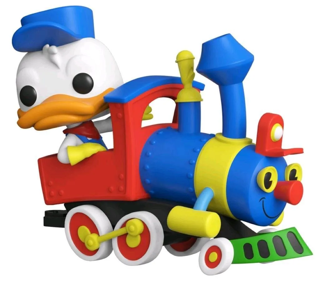 Disneyland 65th Anniversary - Donald in Train Engine Pop! Vinyl - Image 2