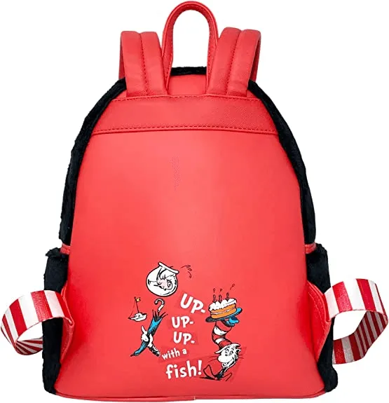 Dr Seuss - Cat in the Hat Faux Fur Cosplay Backpack [RS] - Image 5