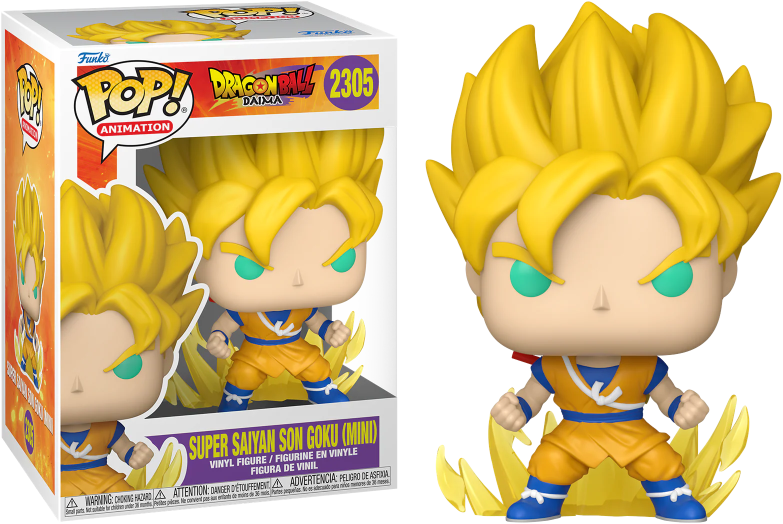 Dragon Ball: Daima - SS Son Goku Pop! Vinyl - Chase Bundle - Image 2