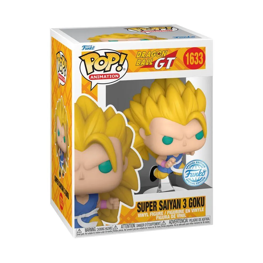 Dragon Ball GT - Goku (Super Saiyan 3) US Exclusive Pop! Vinyl [RS] - Image 3