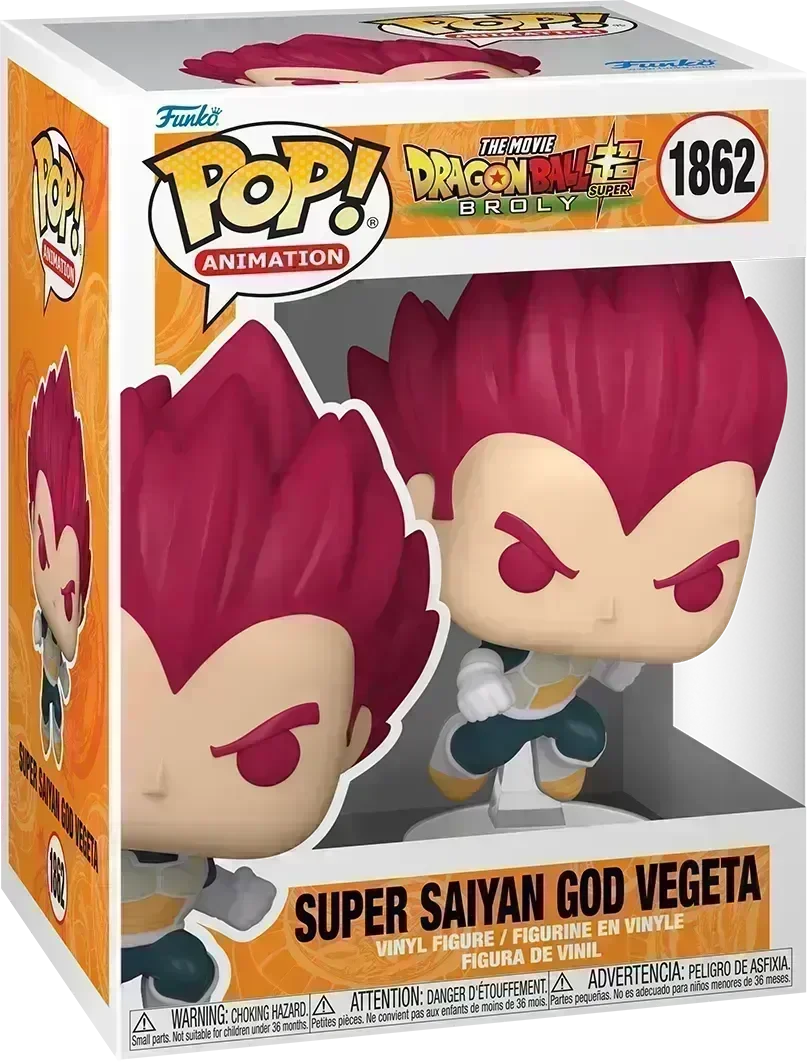 Dragon Ball Super: Broly - Super Saiyan God Vegeta Pop! Vinyl - Image 3