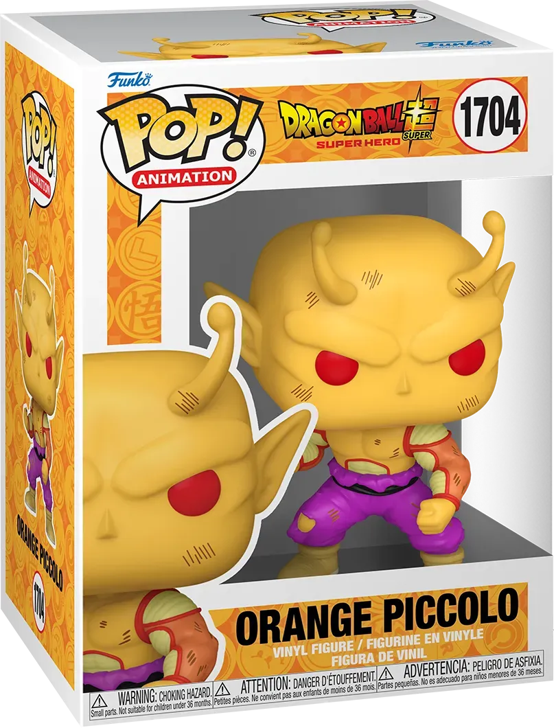 Dragon Ball Super: Super Hero - Orange Piccolo Pop! Vinyl - Image 3