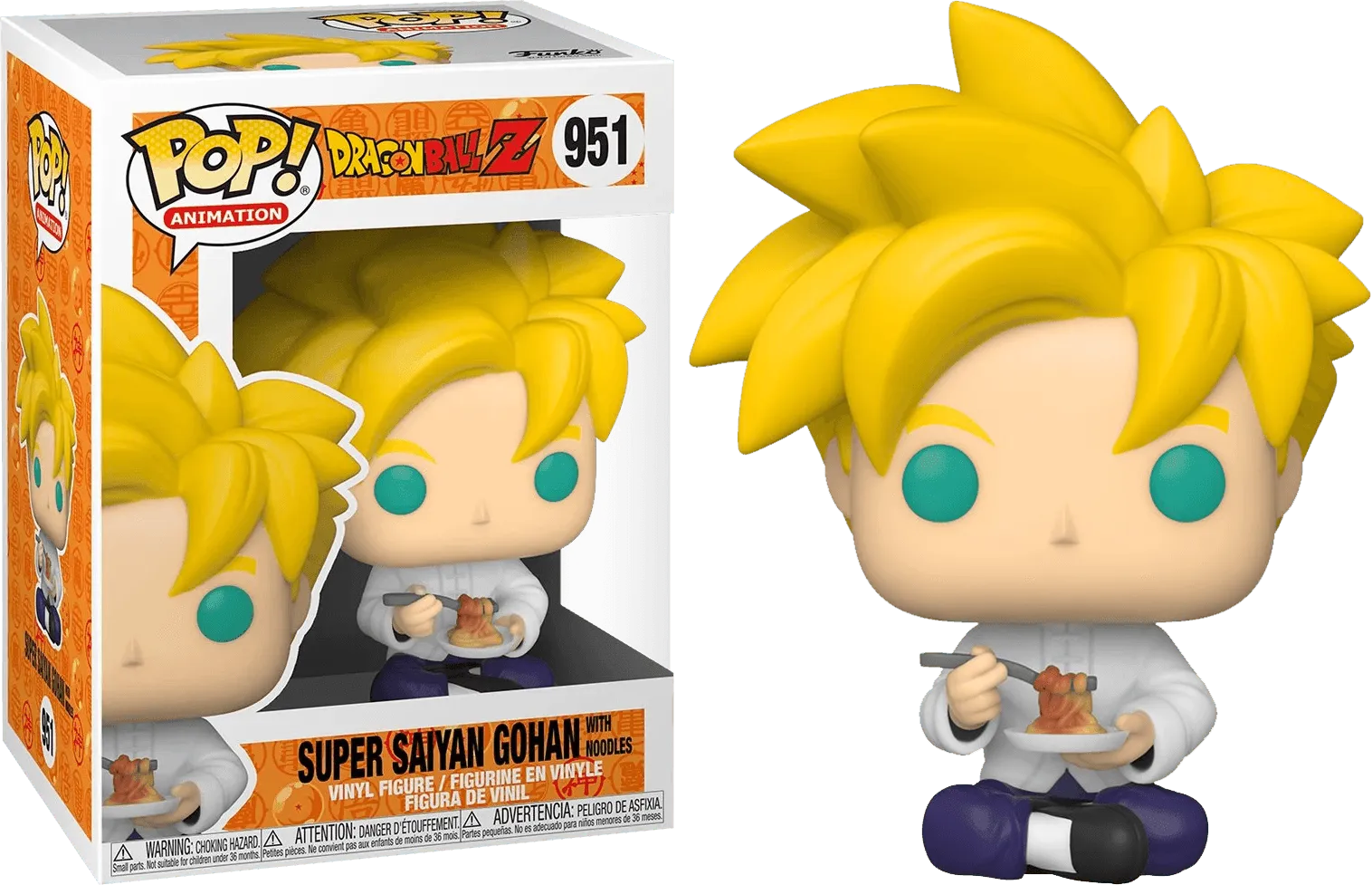 Dragon Ball Z - SS Gohan with Noodles Pop! Vinyl