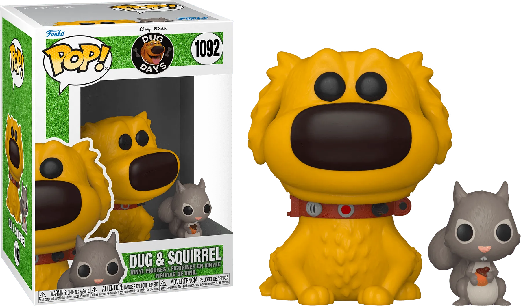 Dug Days - Dug with Squirrel Pop! Vinyl