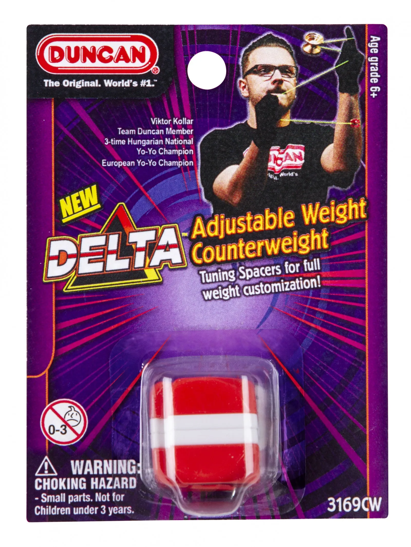 Duncan Yo Yo Delta Weight Counterweight (Assorted Colours) - Image 2