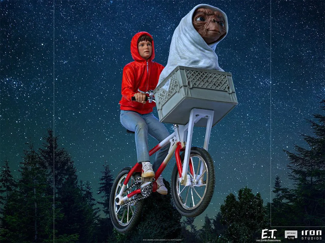 E.T. the Extra-Terrestrial - E.T. & Elliot 1:10 Scale Statue - Image 2