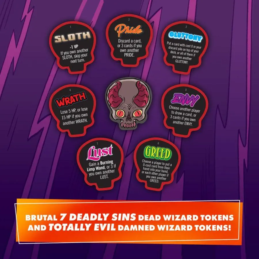 Epic Spell Wars - Anihilageddon : Satanic Panic Deck Building Game - Image 7