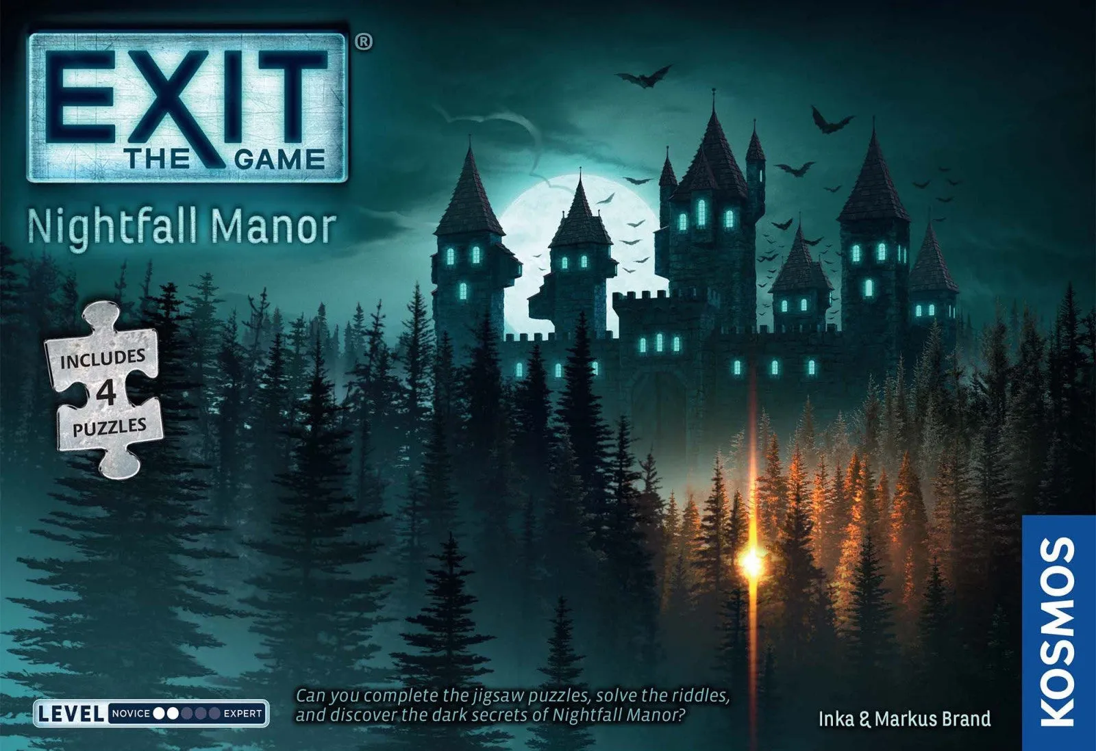 Exit the Game Nightfall Manor PUZZLE (Jigsaw Puzzle and Game) - Image 2