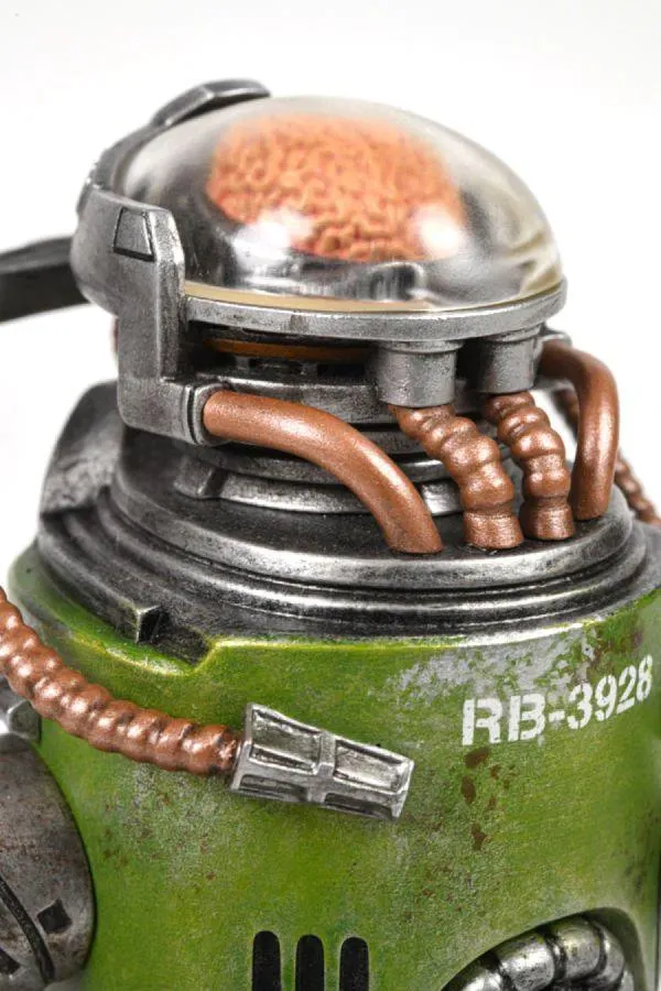 Fallout - Robobrain [Army Variant] Statue - Image 7