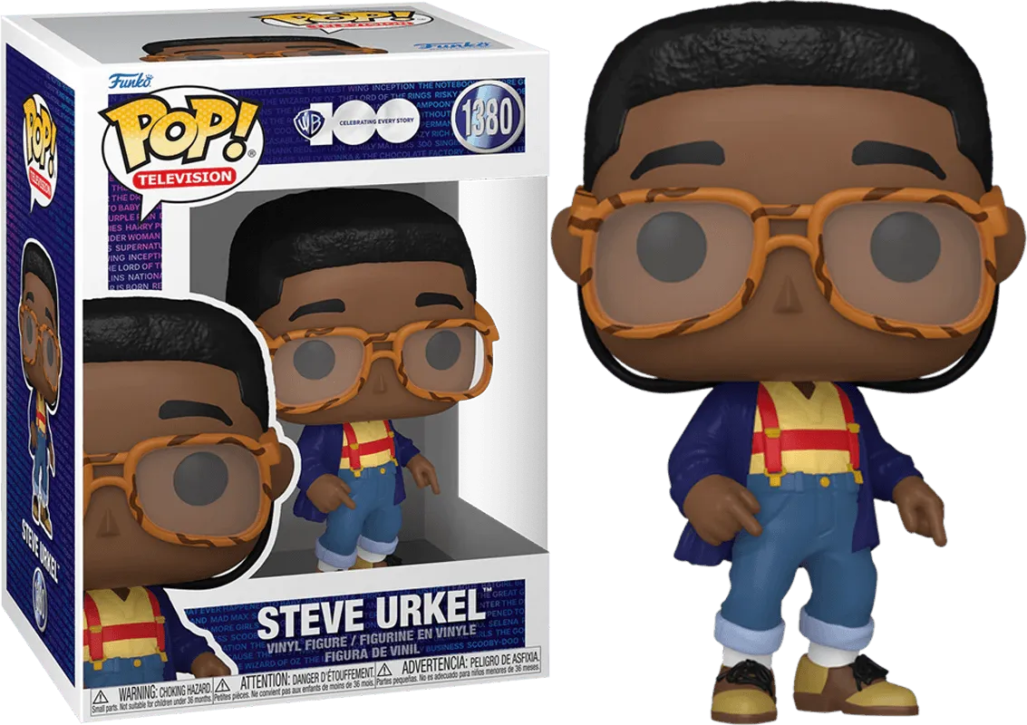 Family Matters - Steve Urkel (with Chase) Pop! Vinyl