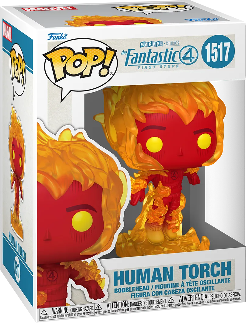 The Fantastic Four (2025) - Human Torch Pop! Vinyl - Image 3