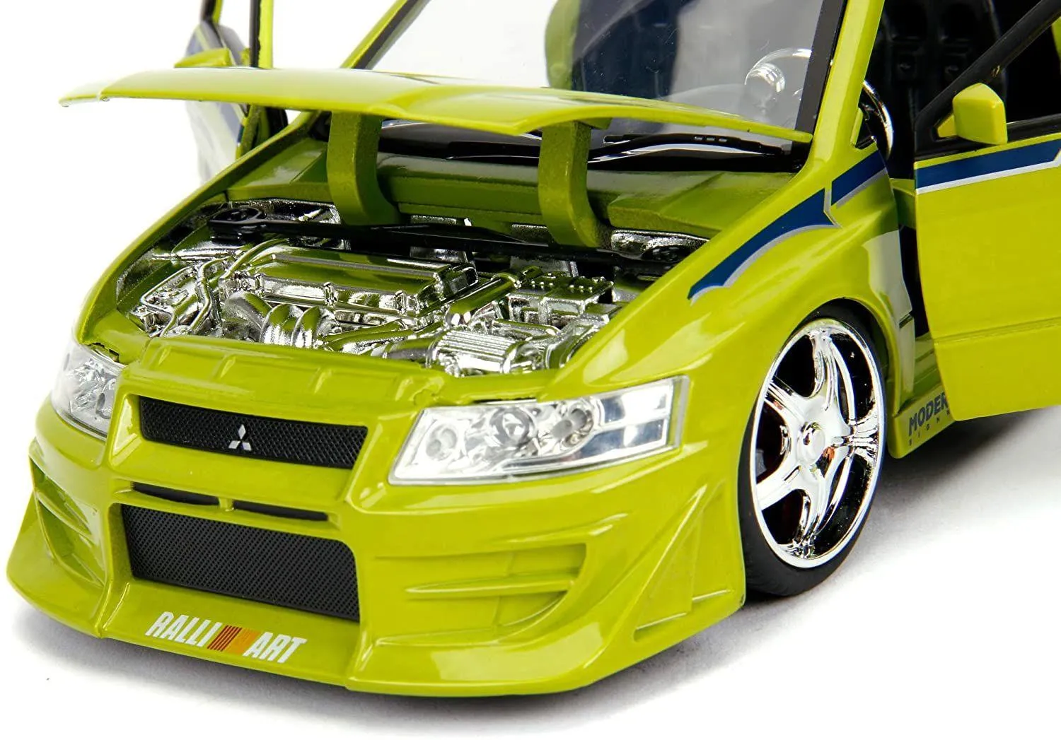 Fast and Furious - Brian's 2002 Mitsubishi Lancer Evolution VII 1:24 Scale Hollywood Ride - Image 12