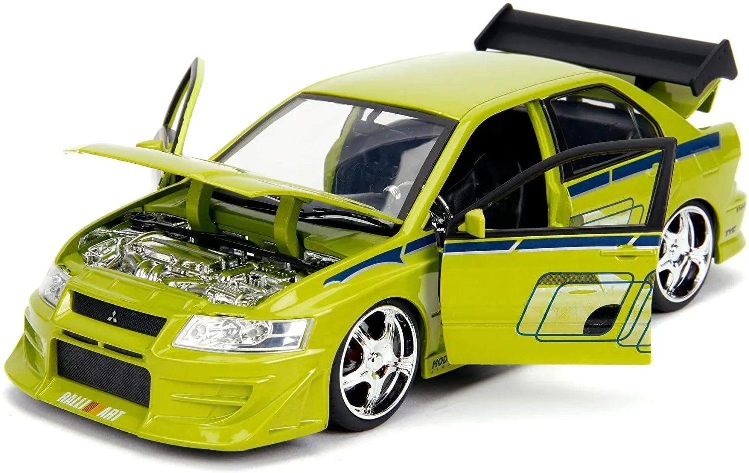Fast and Furious - Brian's 2002 Mitsubishi Lancer Evolution VII 1:24 Scale Hollywood Ride - Image 3
