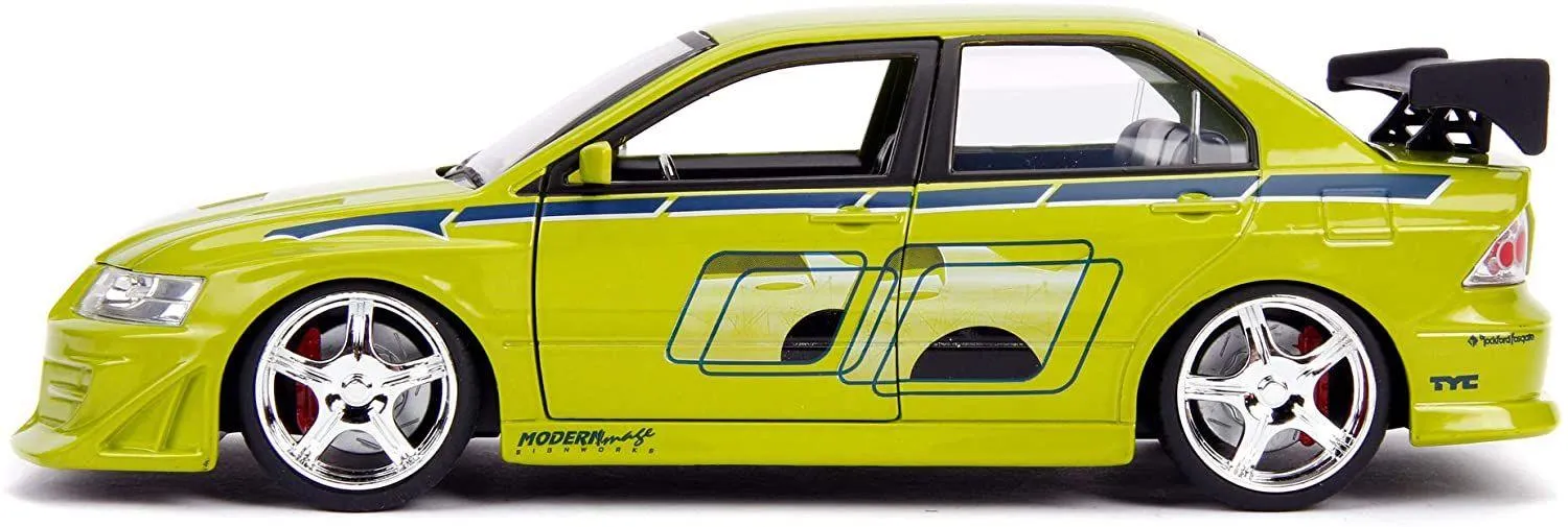 Fast and Furious - Brian's 2002 Mitsubishi Lancer Evolution VII 1:24 Scale Hollywood Ride - Image 5