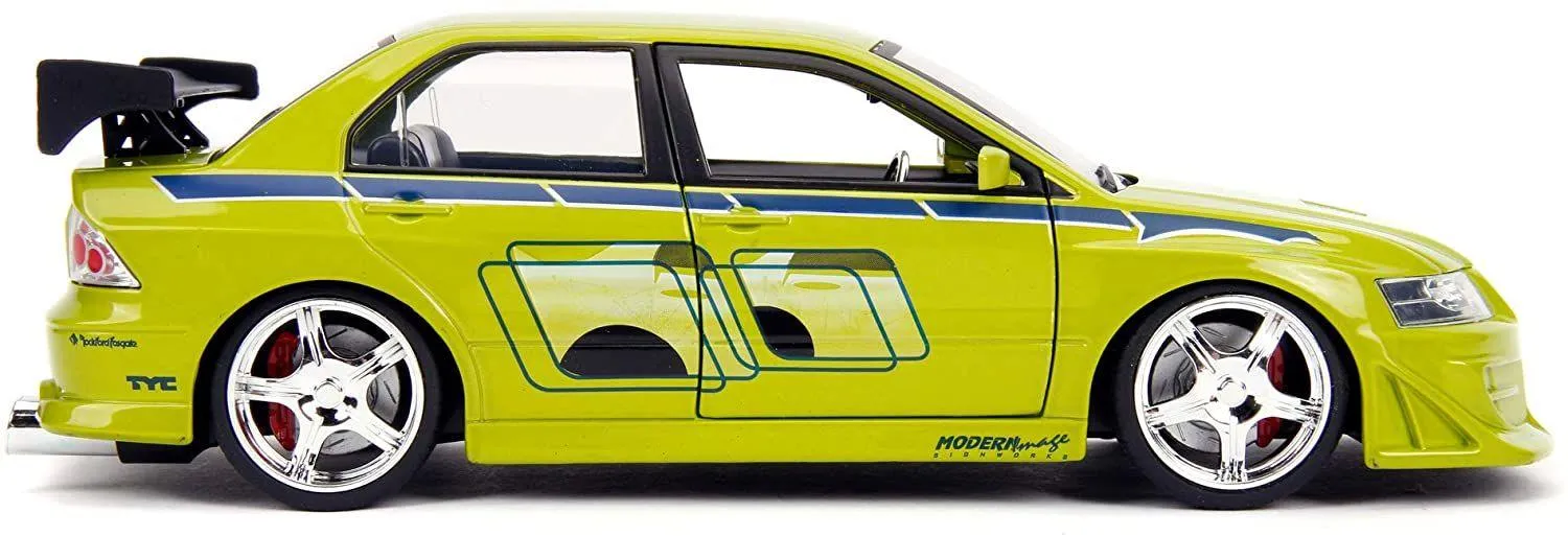 Fast and Furious - Brian's 2002 Mitsubishi Lancer Evolution VII 1:24 Scale Hollywood Ride - Image 8