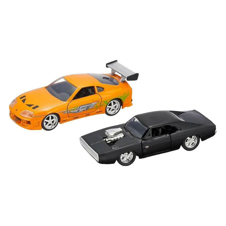 Fast & Furious - Don's Charger & Brian's Supra 1:32 Scale Diecast Hollywood Ride [Twin Pack] - Image 3