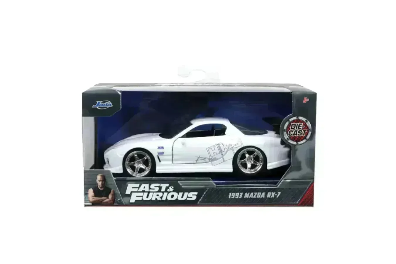 Fast & Furious - HKS 1993 Mazda RX7 1:32 Scale Diecast Vehicle - Image 2