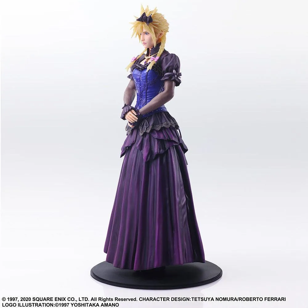Final Fantasy VII - Cloud Strife (Dress version) Static Arts Action Figure - Image 2