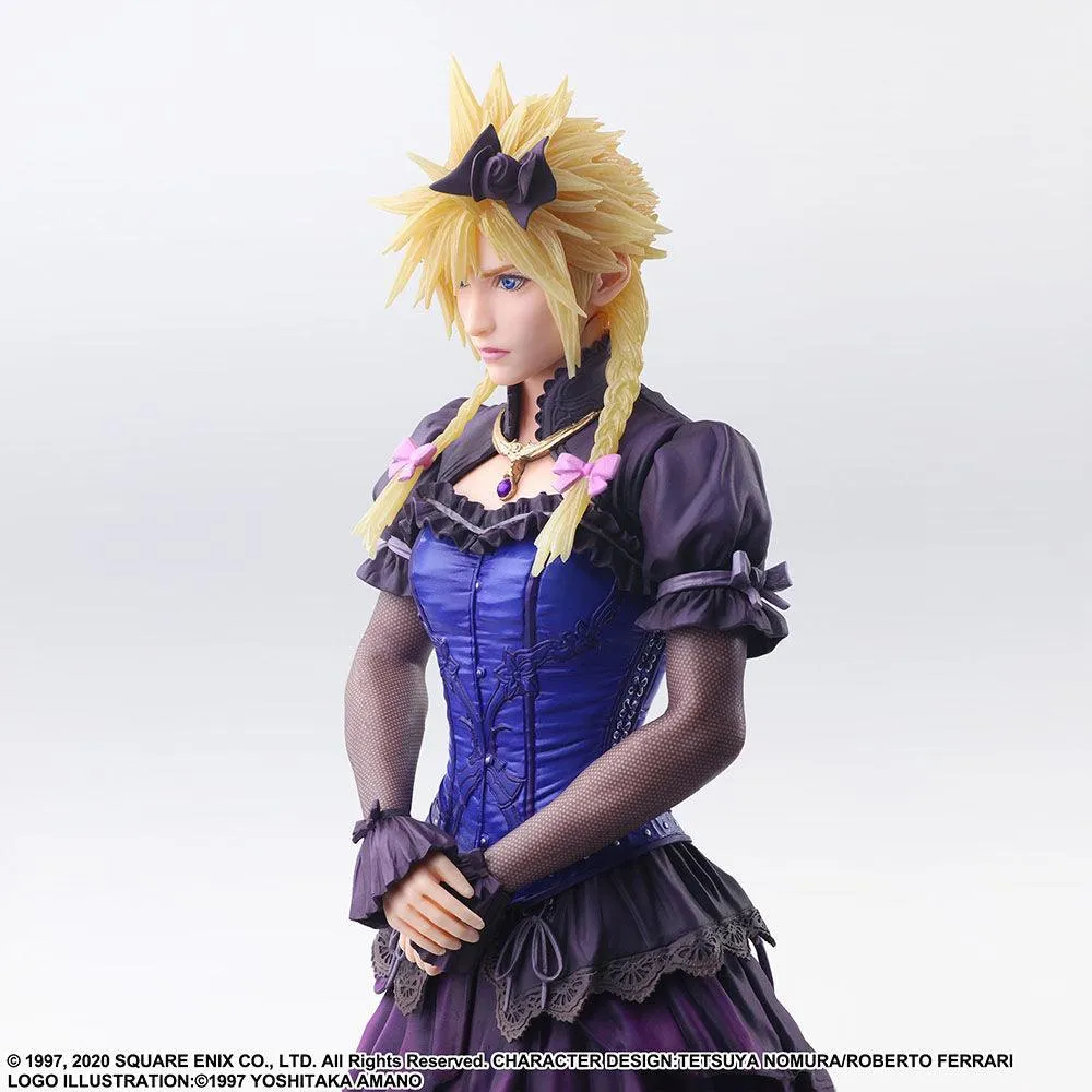 Final Fantasy VII - Cloud Strife (Dress version) Static Arts Action Figure - Image 4